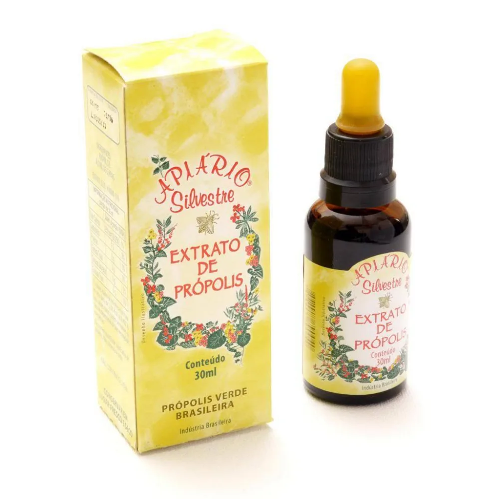 

1 Case 25 Bottles Apiario Silvestre Green Propolis Extract 30ML - Traditional