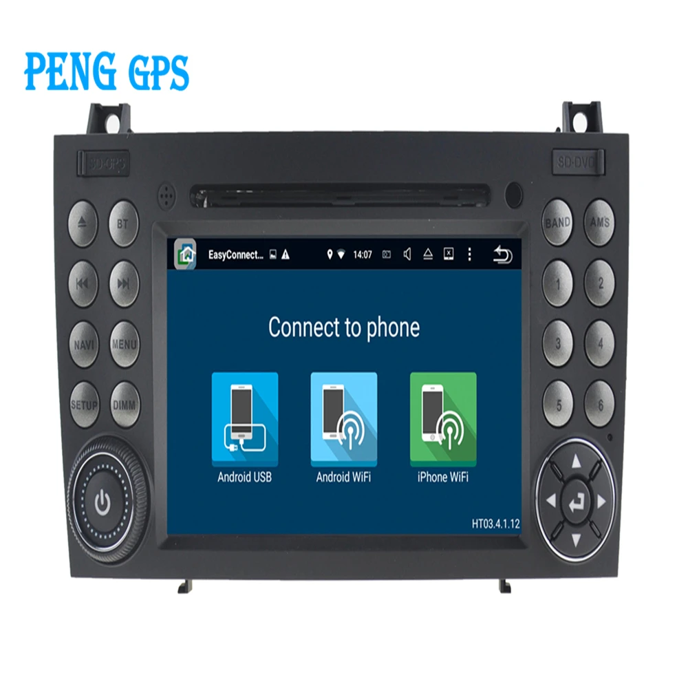 Excellent CAR CD player GPS Navigation FOR MERCEDES-BENZ SLK Class R171 SLK200/SLK230/SLK280 Car Audio Stereo Multimedia GPS Head unit 1