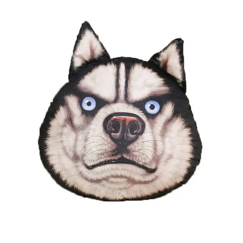 40cm Creative Plush Dog Pillow Toy Simulation Filled Husky Animal Plush Toy Creative Novelty Baby Accompanying Sleeping Children - Цвет: D