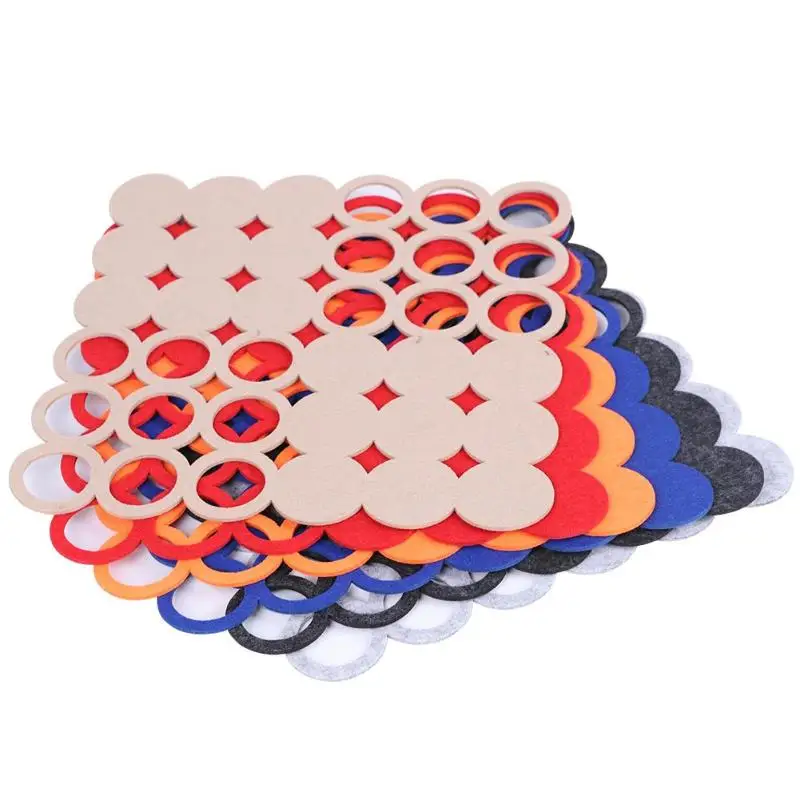 Non-woven Felt Heat Insulation Anti Slip Placemat Dining Table Mat Bowl Pad Coasters Table Cloth Pad Home Kitchen Pad Coaster Non-woven Felt Heat Insulation Anti Slip Placemat Dining Table Mat Bowl Pad Coasters Table Cloth Pad Home Kitchen Pad Coaster