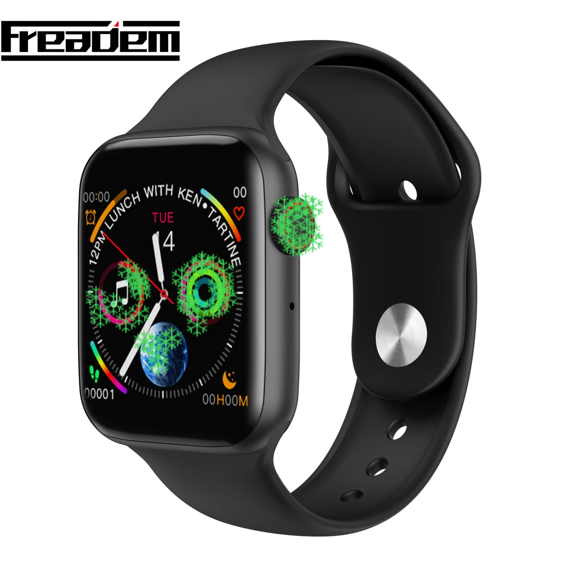 ① Bluetooth Smart Watch серии 4 Монитор сердечного ритма smartwatch android 44 мм чехол IOS шагомер re ★