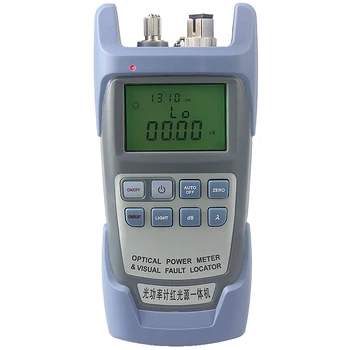 AUA All-in-one PC Fiber Optic Power meter with 10km Laser source Visual Fault locator