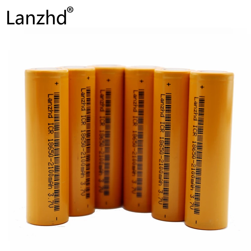 6 шт. литий ионные аккумуляторные батарейки для sanyo 18650 3 7 в ICR18650|rechargeable battery|battery for