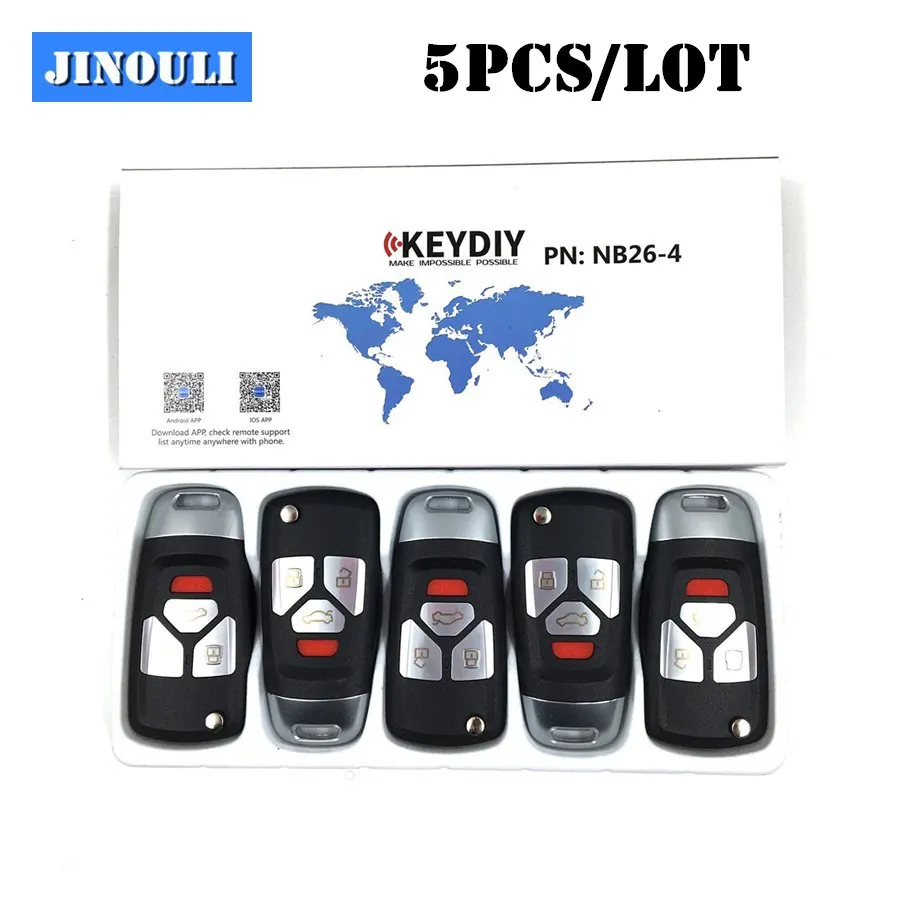 5 шт./лот бесплатная доставка KEYDIY NB26 Универсальный многофункциональный пульт