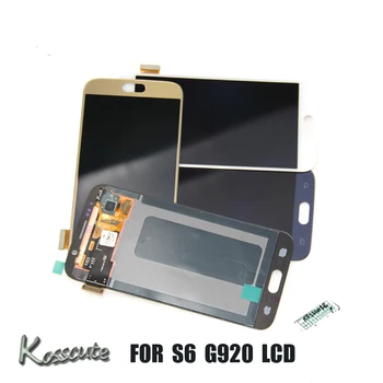 

Blue For Samsung galaxy S6 lcd display touch screen digitizer G920i G920P G920f G920V G920A G920W8 for samsung s6 lcd