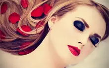 Sexy girl Makeup 4 Sizes Home Decor Canvas Poster Print