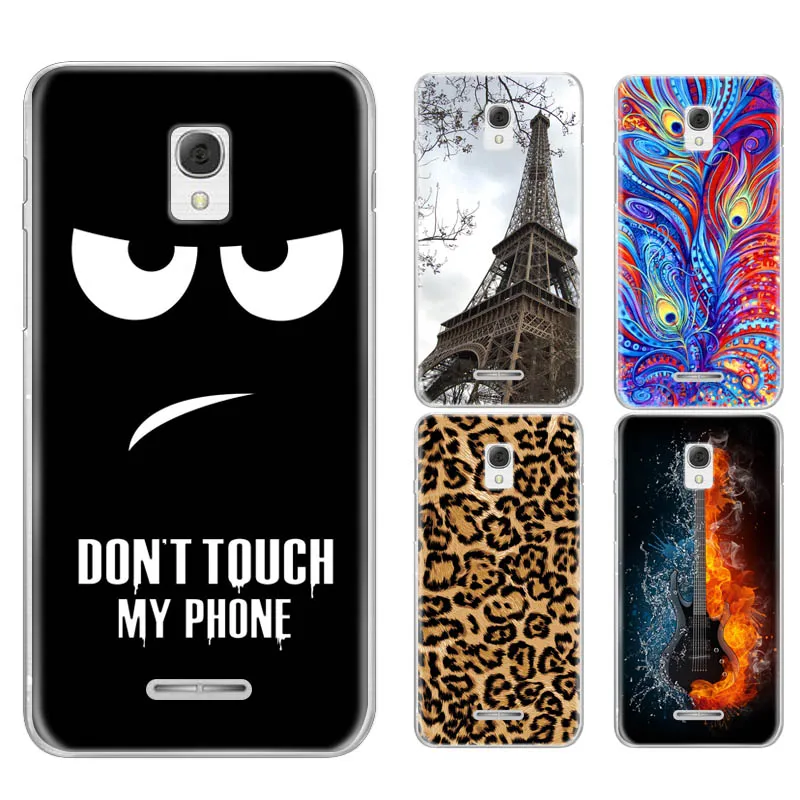 Высококачественный окрашенный чехол из силикона и ТПУ для телефона Alcatel One touch POP