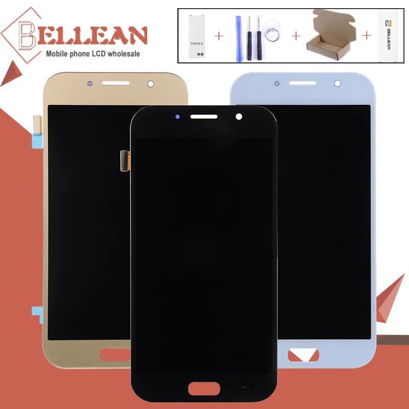 

1pcs HH A7 2017 A720F Display For Samsung Galaxy A720 Lcd Display With Touch Screen Digitizer Assembly+tools