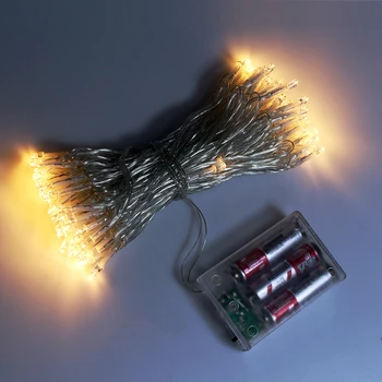 

10M 80leds Battery Powered Fairy Lights LED String Light For Party Garden Wedding Christmas Holiday Home Decoration Lighting