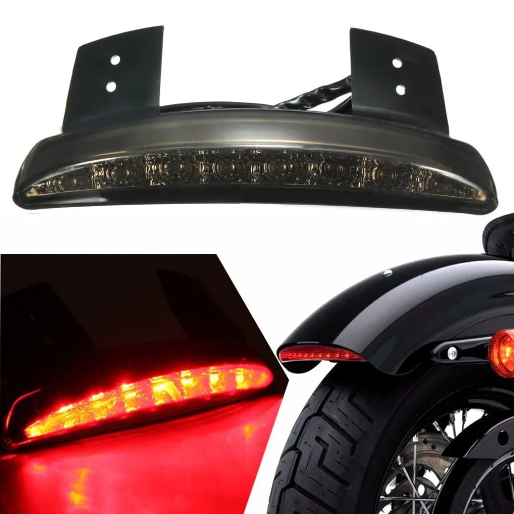 Motorcycle Brake Light Motorbike Tail Light Rear Fender LED Break Stop