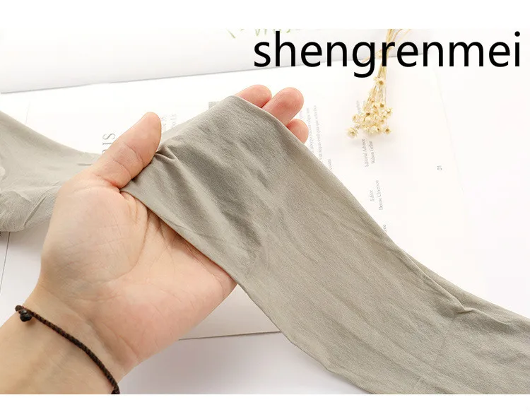 Shengenmei женские черные колготки сексуальные шелковые бежевые кофейные серые