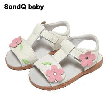 

Girls Sandals 2020 New Summer Genuine Leather Kids Shoes Flower Princess Sandals for Girls Baby Toddler Shoes Sandale Fille