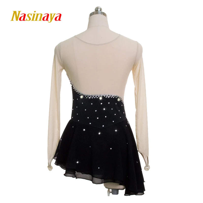 Nasinaya Figure Skating Dress Customized Competition Ice Skating Skirt for Girl Women Kids Patinaje Gymnastics Performance 13