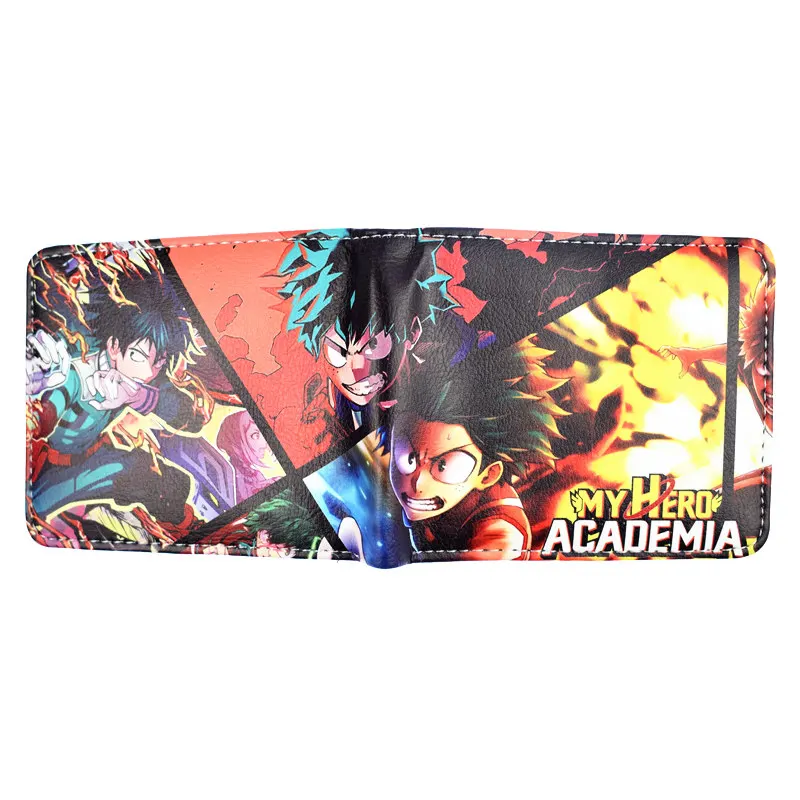 Лидер продаж My Hero Academia кошелек с карманом для монет держатель для карт