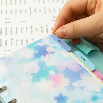 

DokiBOOK Homemade Paste Index Word Label Stickers Decorative Stickers DIY Album Diary PDA Accessories