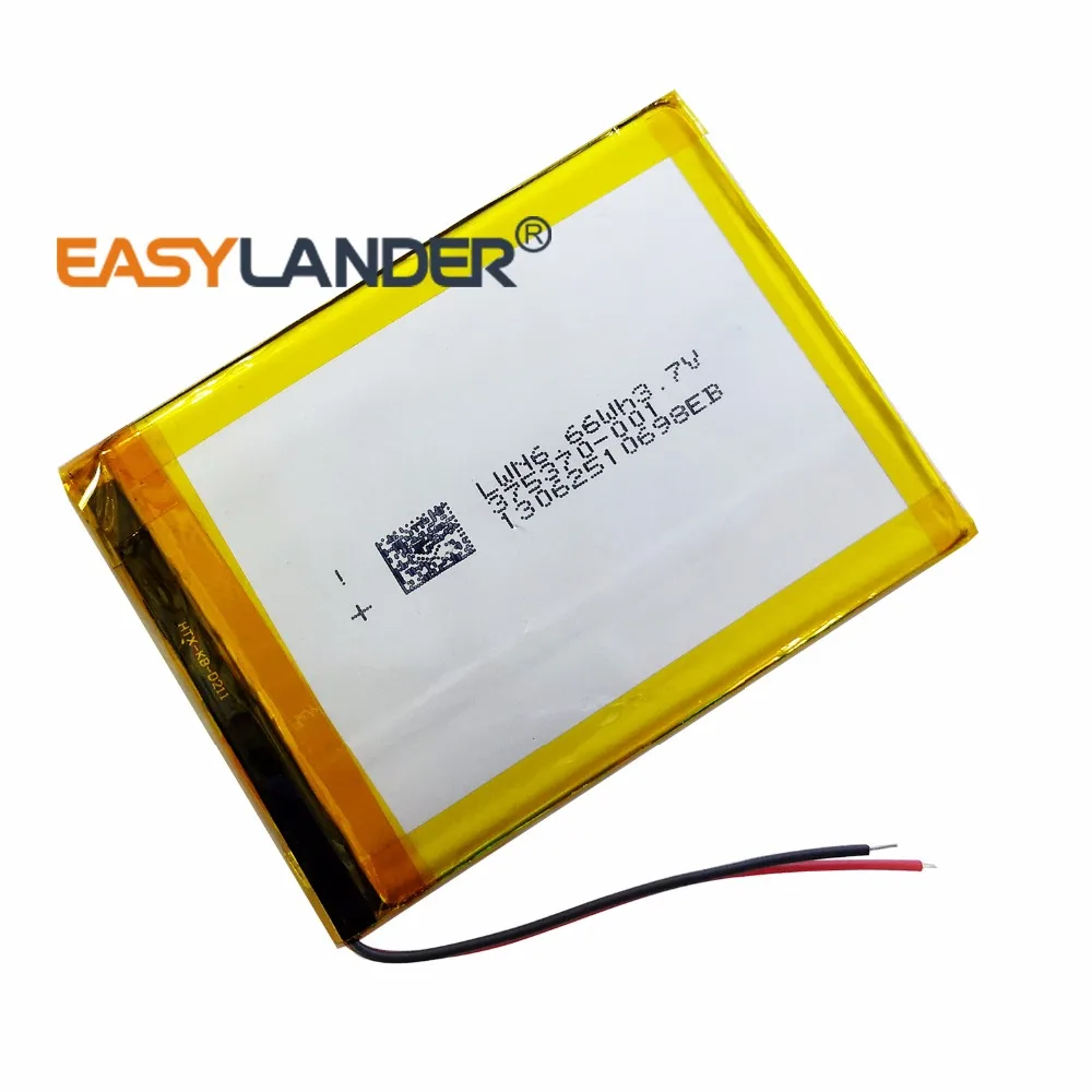 

375370 355370 3.7V 1800mAh Rechargeable li Polymer Battery For MP4 MP5 GPS ipod DVR Tablet PC Mobiles Power bank 405370