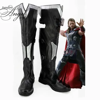 

Marvel Super Hero Avengers: Infinity War Thor Odinson Cosplay Party Shoes Custom Made