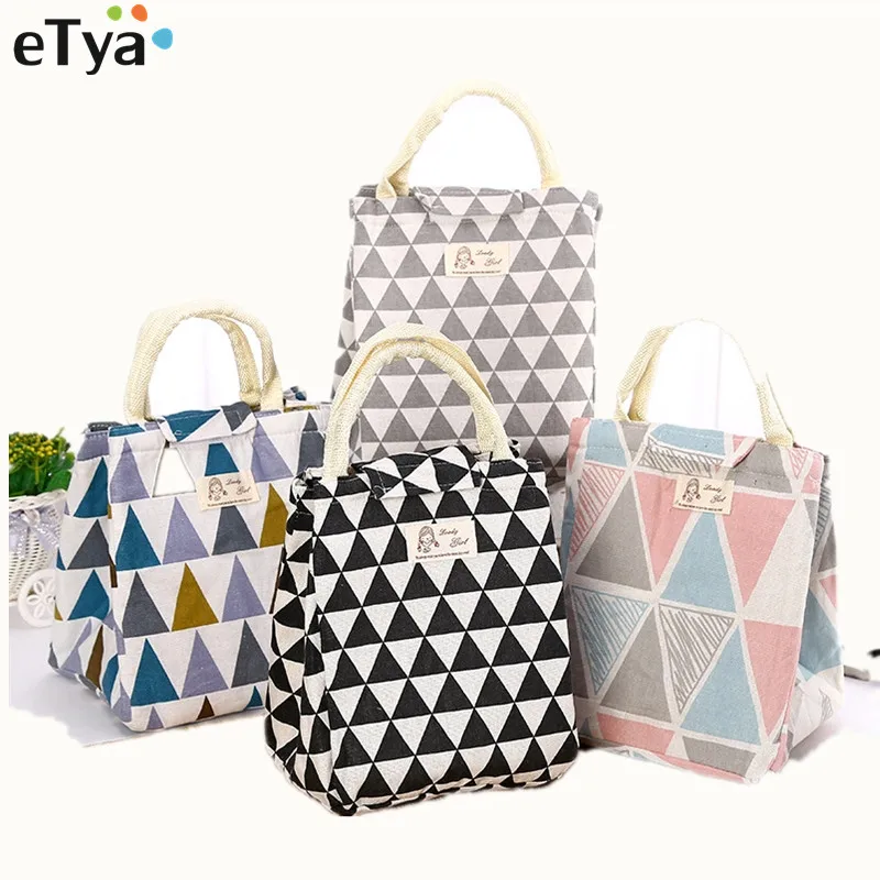 eTya Fresh Insulated Women font b Lunch b font font b Bag b font Thermal Fashion