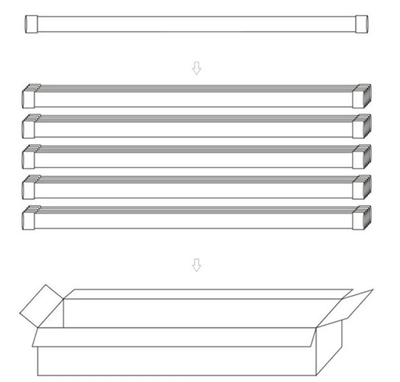 30 шт./лот SMD2835 светодиодный трубки T5 лампа 2ft 3ft 4ft 100lm/w AC110V 220 В 230 В 240 В 50/60 Гц G5 интегрированы 18 Вт 1,2 м T5 светодиодный light tube