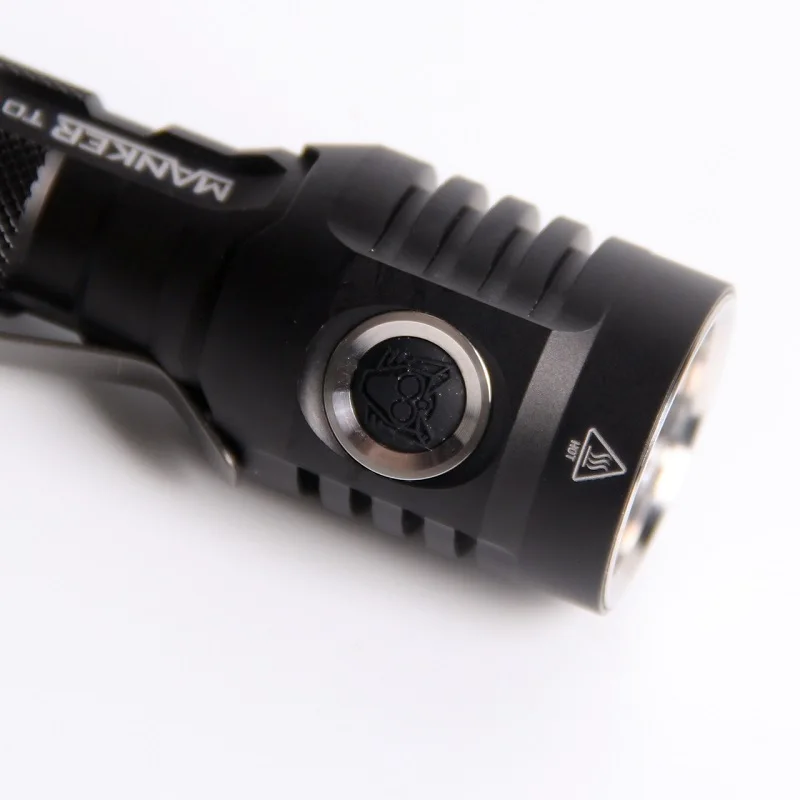 Манкер T01 II 900 люмен Cree XP L HI светодиодный 14500 фонарик карманный Метатель Факел + 750