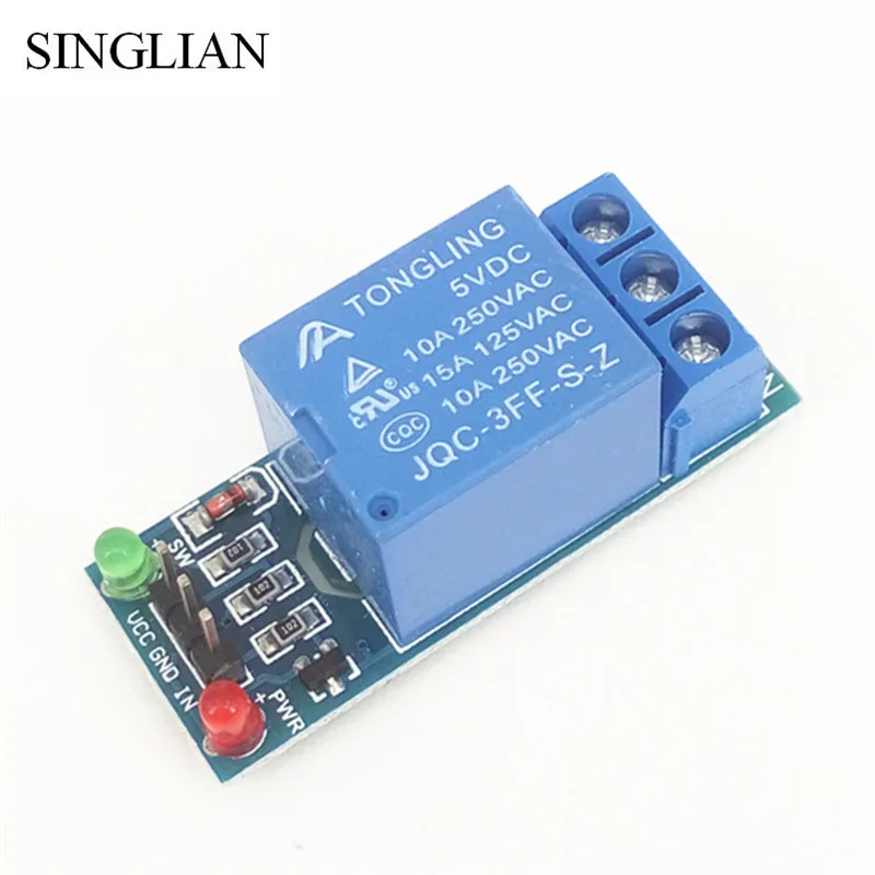 

1-Channel 5V relay module high level trigger relay extension board for arduino