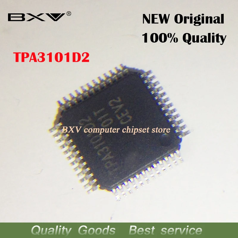 

5pcs/lot TPA3101D2PHPT TPA3101D2PHPR TPA3101D2 TPA3101 TQFP-48
