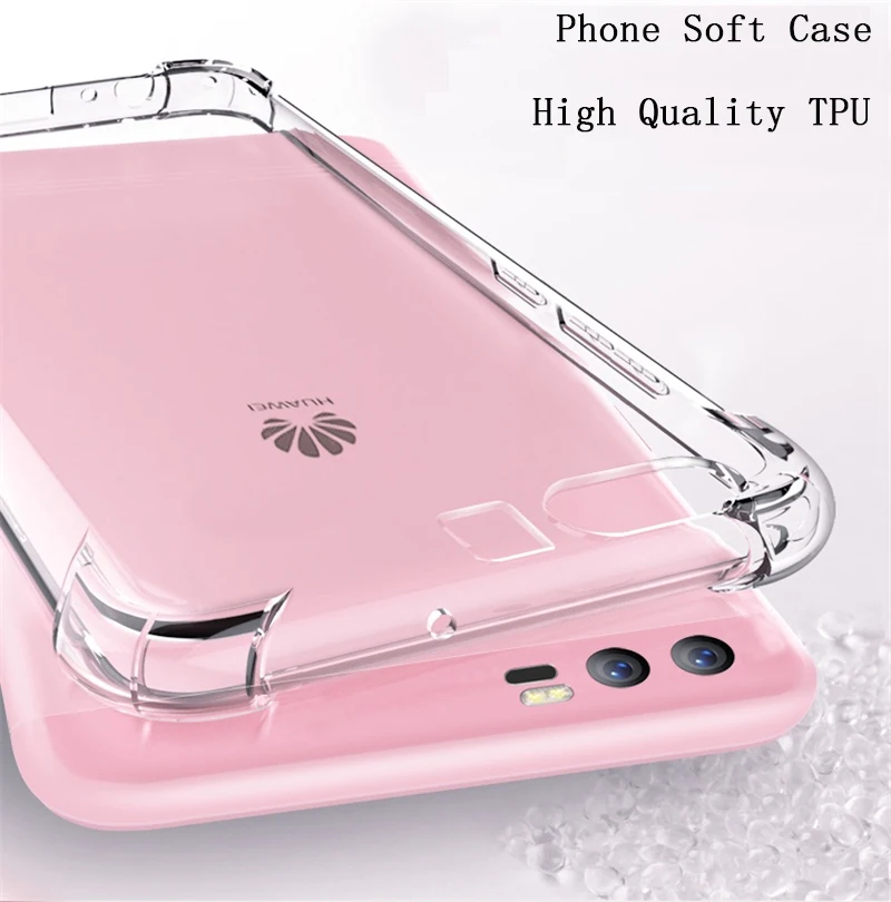 

For Huawei P20 Pro P10 lite 2017 Mate 9 10 Pro lite Nova 2 2i Honor 6A 6X 7X 9 6C 8 Pro Case Shockproof TPU Clear Silicone Cases