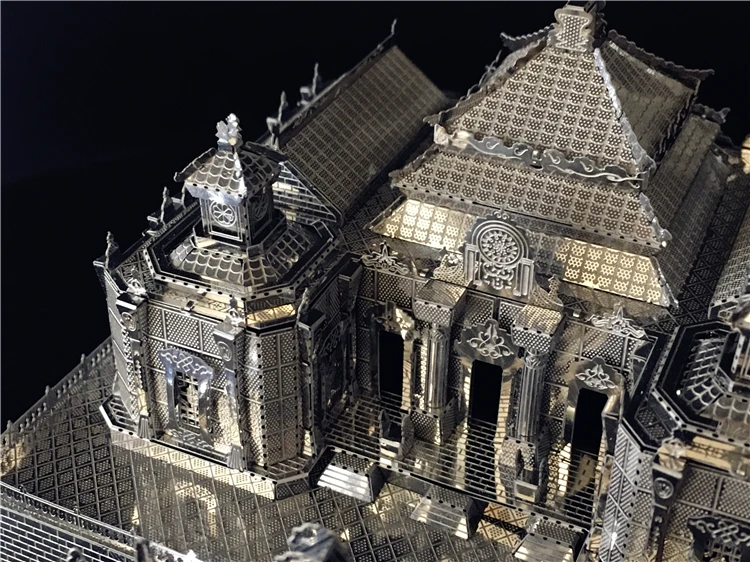 MMZ Модель 3D металлические головоломки модели наборы Dashuifa старого Летнего дворца DIY собрать паззл лазерная резка головоломки здания игрушки