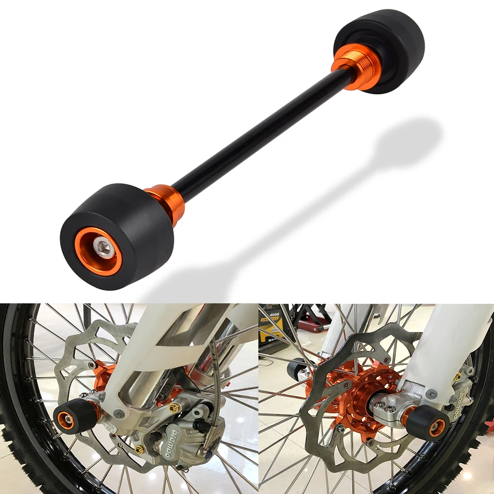 Motorcycle 26mm Front Axle Slider Fork Protector Guard For KTM 690