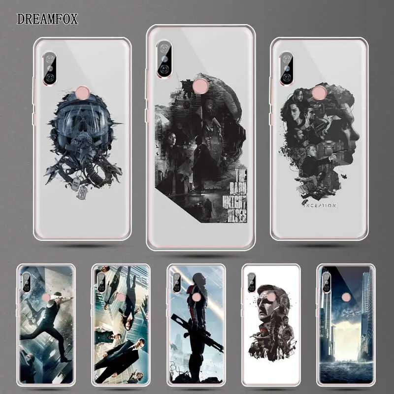 DREAMFOX N066 Inception Soft TPU Silicone Cover For Xiaomi Redmi Note 3 4 5 Plus 3S 4A 4X 5A Pro Global Case |