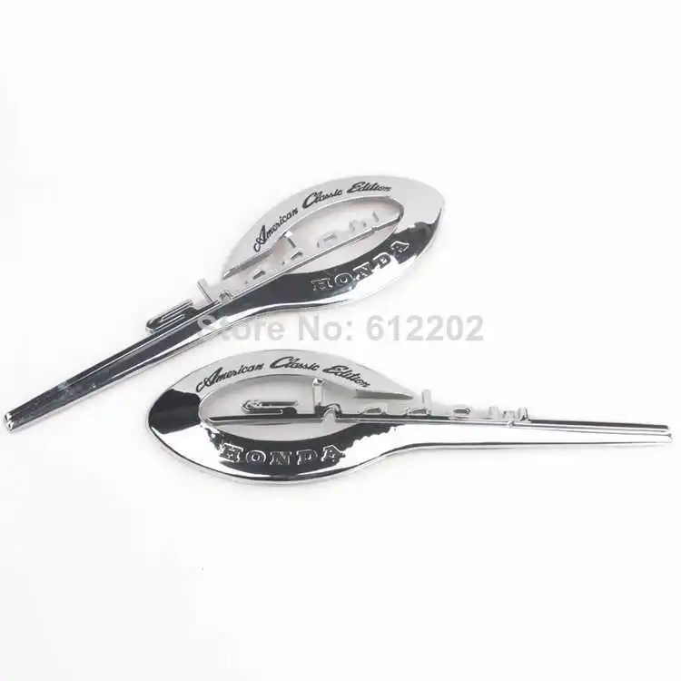 Motorcycle Gas Cap For Honda Shadow, Rebel, VTX & Yamaha Vstar – Silver Fuel Door With Keys