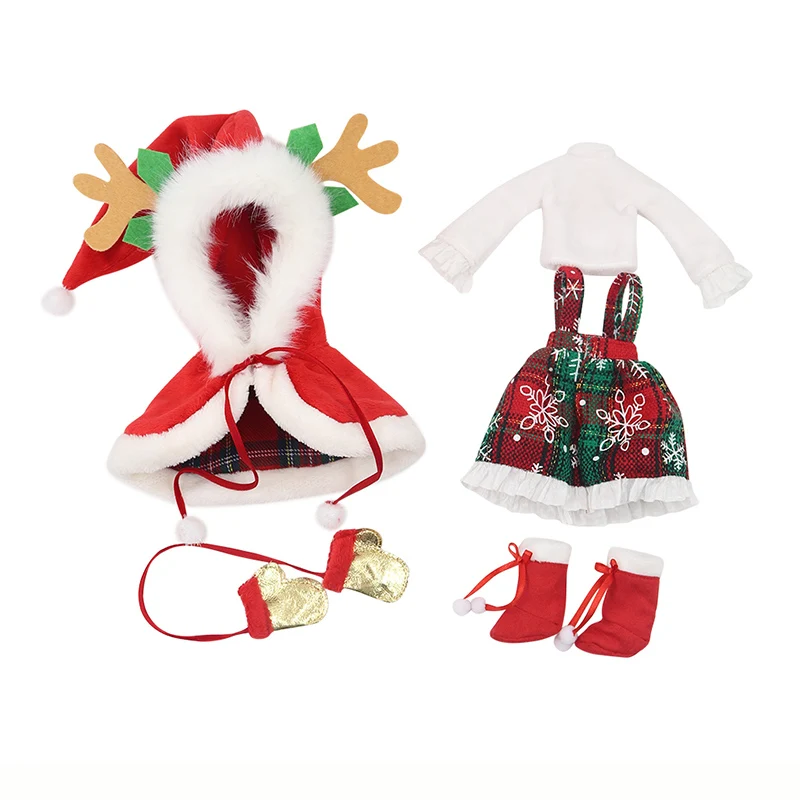 Рождественская Одежда для кукол blyth 1130 - Цвет: 2