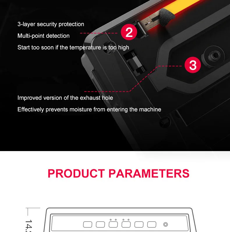 220V 110W Household Food Vacuum Sealer Packaging Machine Film Automatic Sealer Vacuum Packer