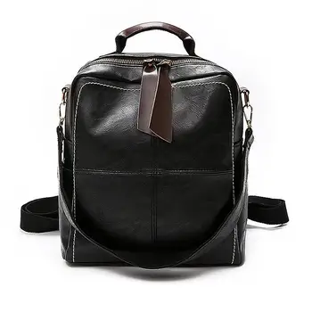 

Classic Backpack Pu Leather Ms. Backpack School Girl Backpack