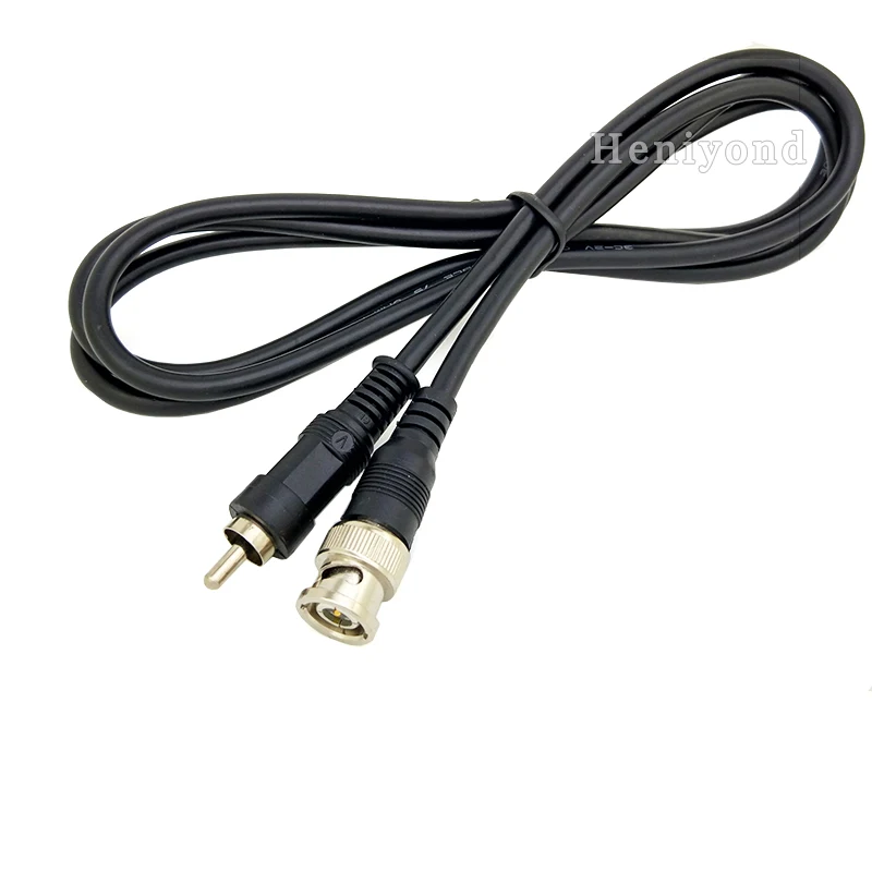 2 шт./лот Переходник BNC папа RCA разъем 75 3 коаксиальный кабель 4 9 фута|Коробки