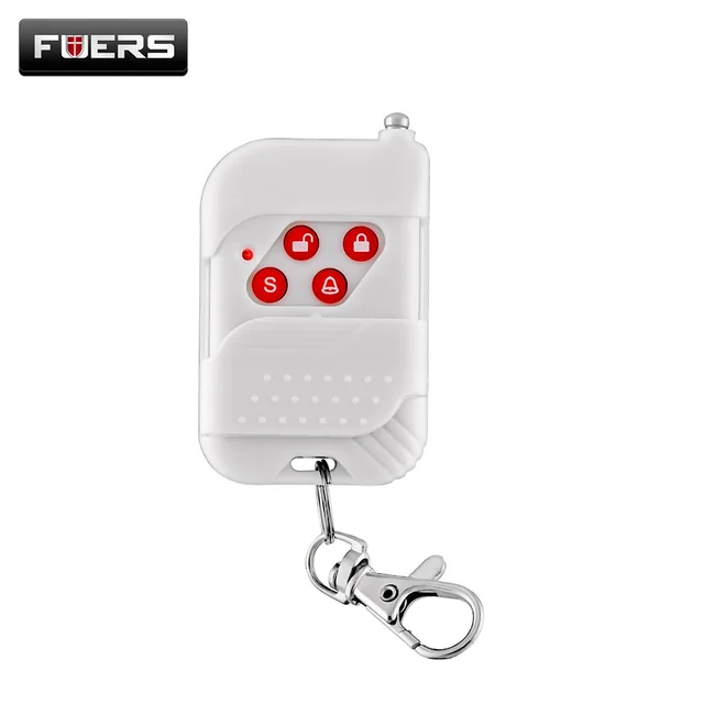 Wireless Plastic Remote Control Button For KERUI WIFI GSM PSTN Alarm Systems Security Home 433Mhz