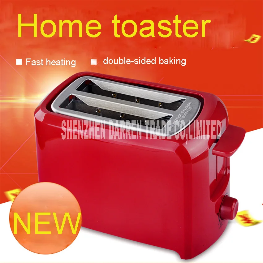 Новое поступление бытовой Тостер машина RE-209 домашний автоматический 2 ломтика тостер хлебный для завтрака тостер печи 750 Вт 220 В Горячая