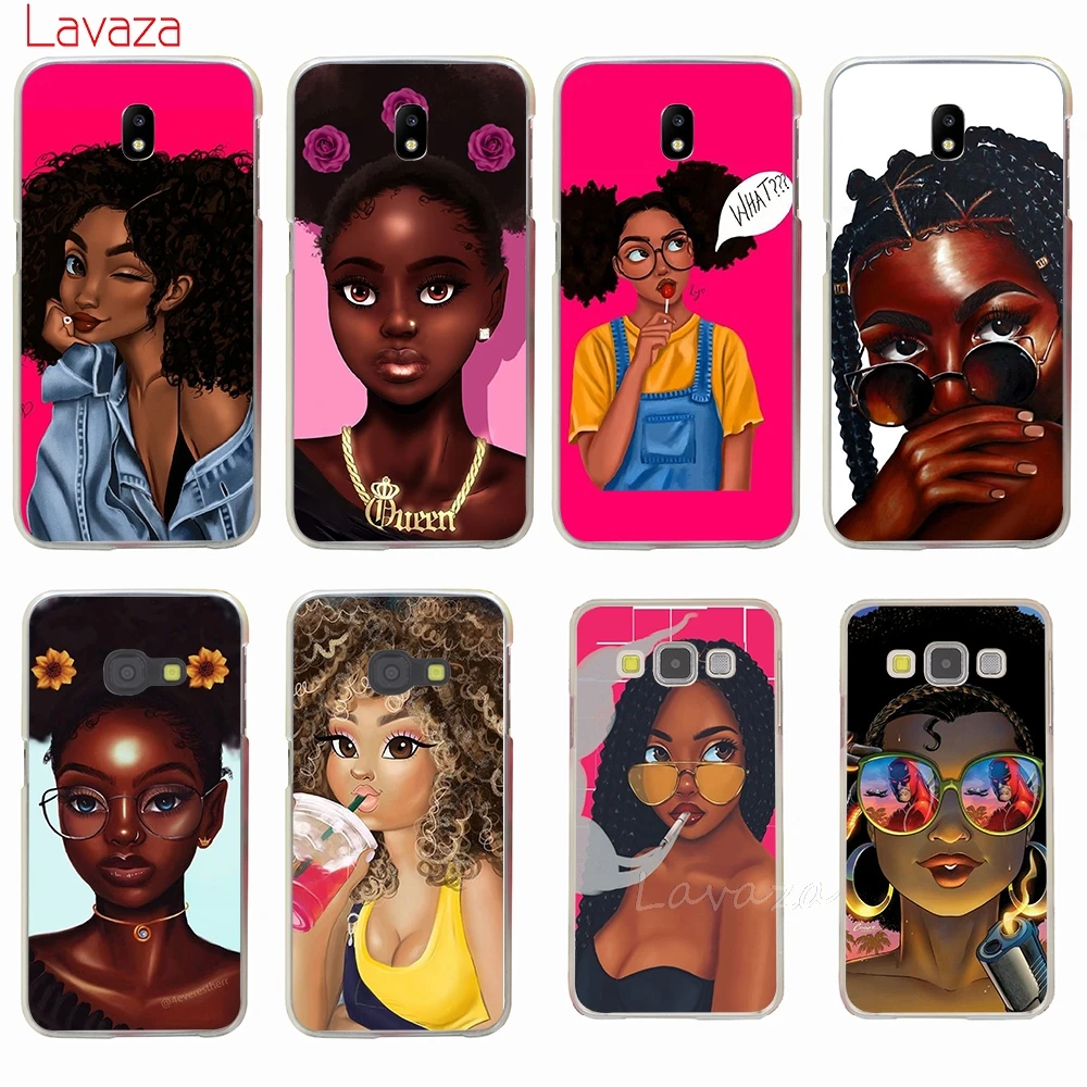 

Lavaza African Beauty Hard Phone Case for Samsung Galaxy J6 J7 J1 J2 J3 J5 2015 2016 2017 Prime Cover Cases