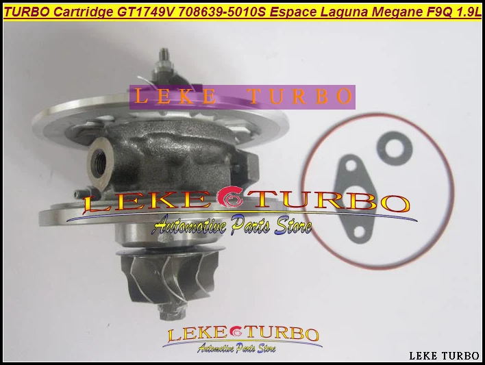 Бесплатная доставка Турбокомпрессор CHRA GT1749V 708639 708639-5010S для Renault Espace Laguna Megane VOLVO S40