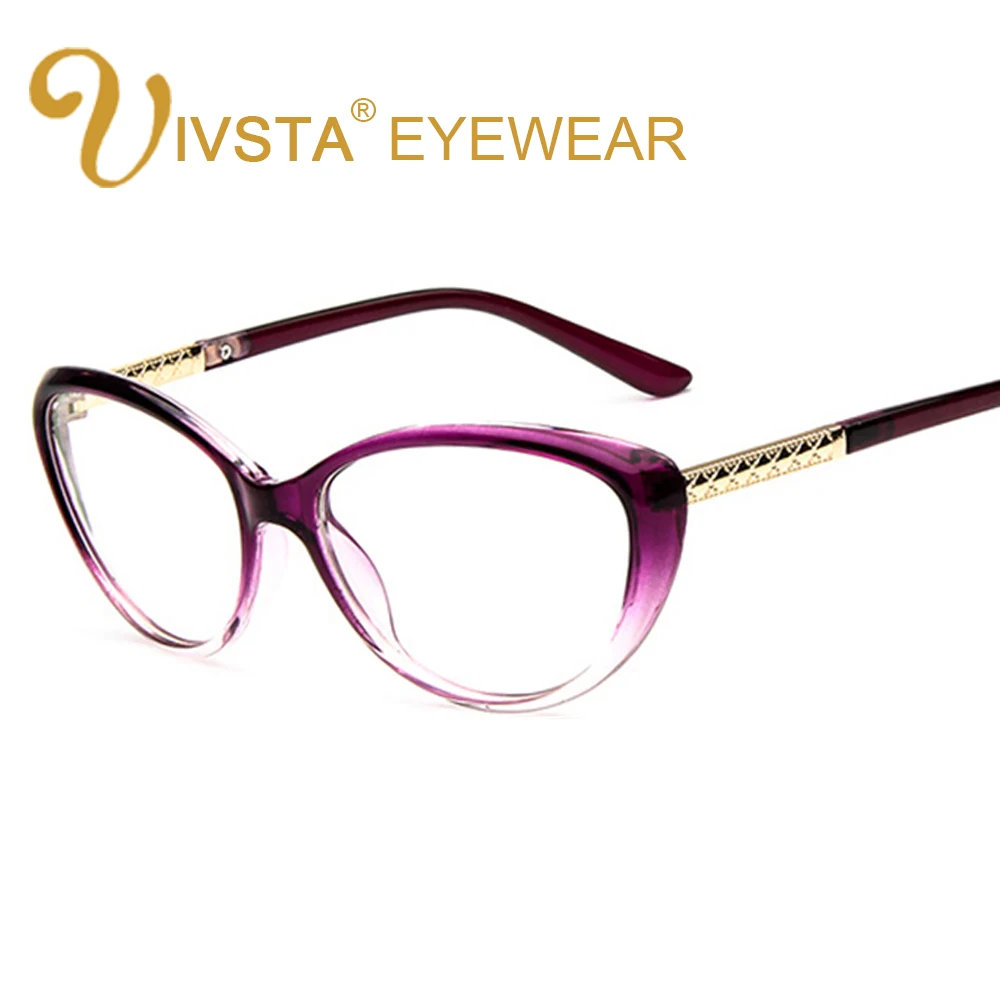 

IVSTA Women Retro Cat Eye Eyeglasses Brand Spectacles Glasses Optical Spectacle Frame Vintage Computer Reading Glasses oculos