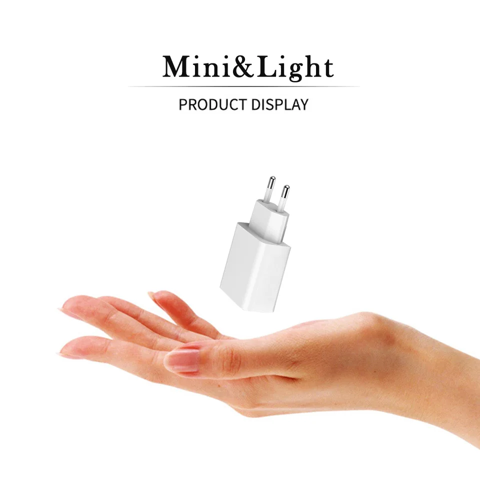 5V2A USB Wall Charger EU Adapter Plug Travel In Europe Mobile Phone For iphone X877S66S5s5cSE Samsug s8 s9  (4)