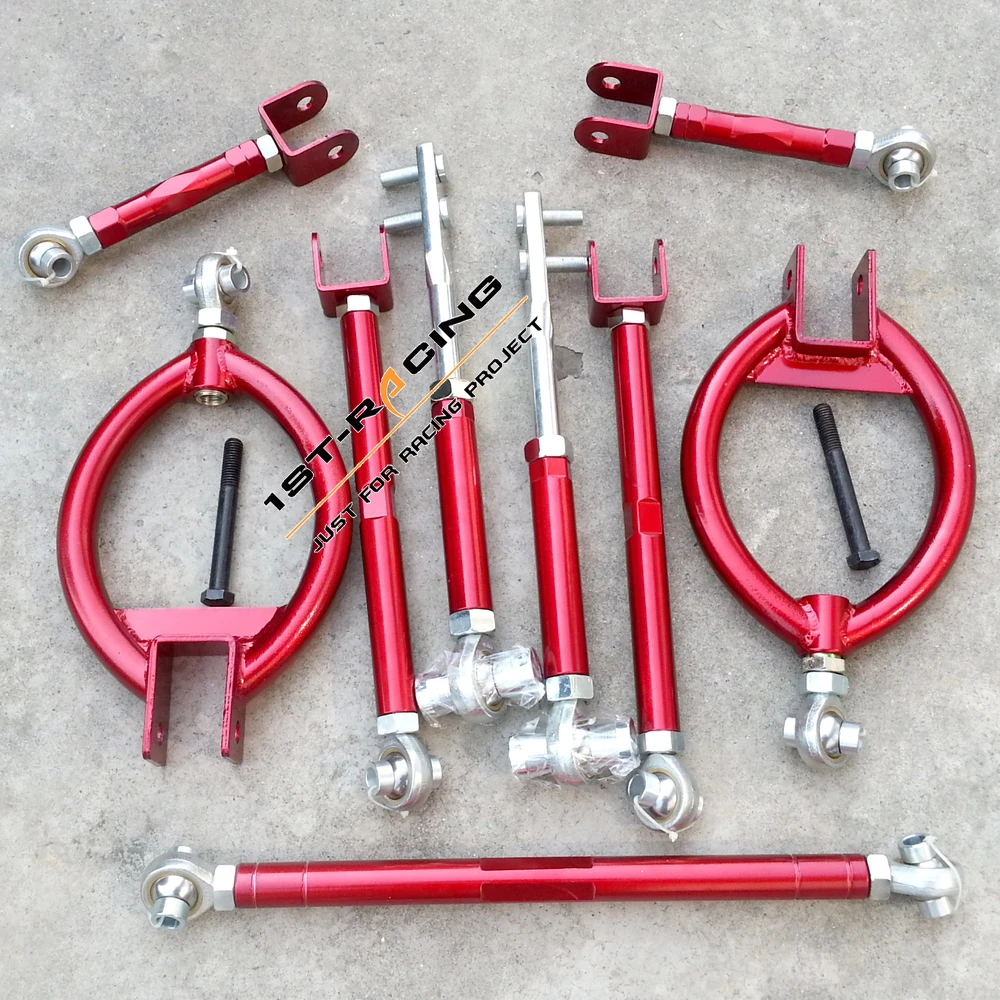 Suspension Kit Tension Rod TRACTION TOE arm For Nissan 240sx S13 SILVIA