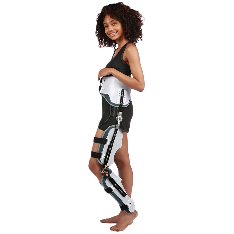 

Knee Ankle Foot Orthosis FULI Brace Fixed Stiff Thigh Knee Ankle Foot Spport And Ankle Leg Fixer Orthotics