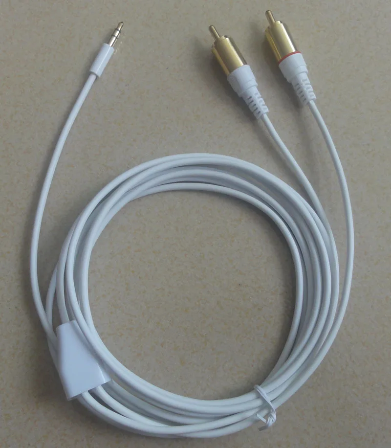 

3meter 10FT 3.5mm Plug Jack to 2 RCA Male stereo audio cable