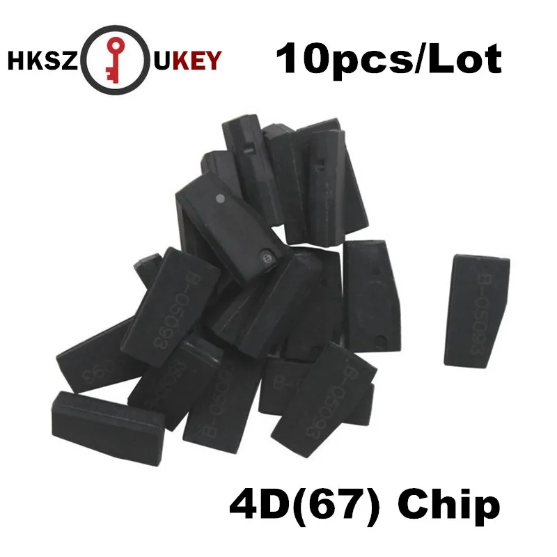 HKSZUKEY 10pcs/lot Car Key Chip Carbon 4D67 Transponder P1=32 40 Bits TP30 For TOYOTA CAMERY COROLLA PREVIA REIZ CROWN RAV4 | Автомобили и