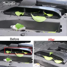 Tonlinker Cover Stickers For Outlander 2016 18 Car Styling 1 PCS ABS Plastic Car Engine Air