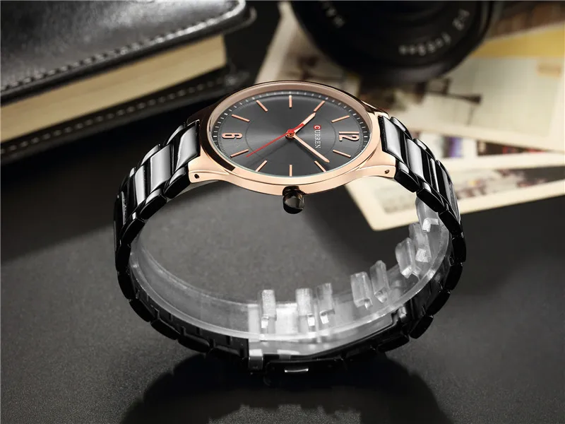 CURREN Top Luxury Brand Men Quartz Wrist Watch Men's Full Steel Business Watches Male Fashion Analog Clock Relogio Masculino