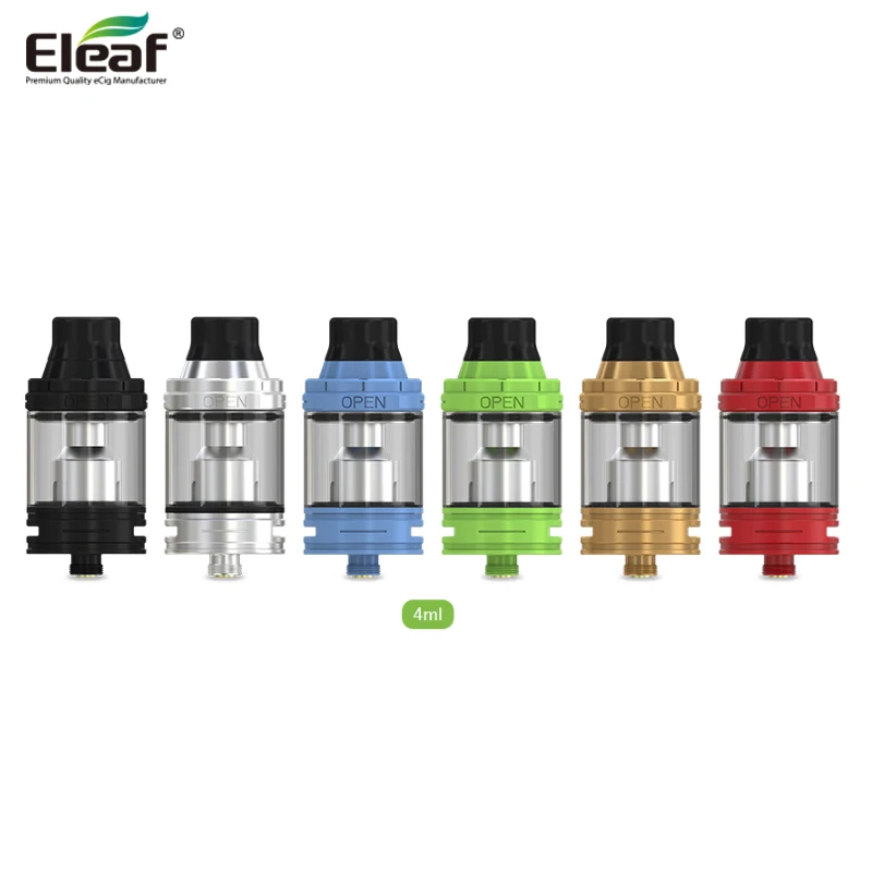 

Original Eleaf Ello Tank 4ML Atomizer Use HW1 HW2 HW3 HW4 Coil For E Cigarette iStick Pico 25 iKonn 220 Box MOD Vaporizer