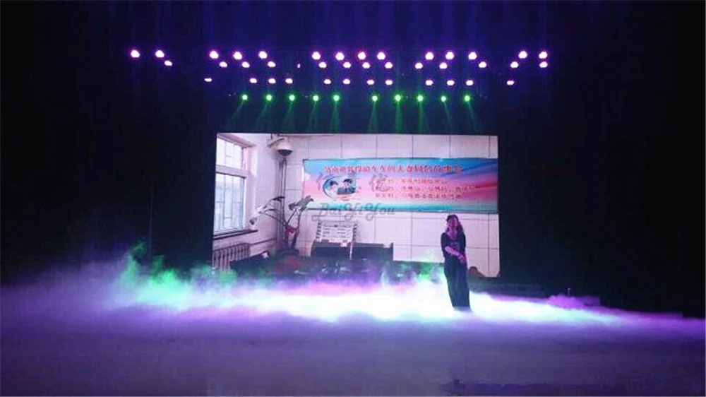 1 шт./лот 1500 Вт туман дымка машина туман машина DMX512 дымовая машина сценический светильник Led сценическая машина Fogger для DJ Бар вечерние шоу