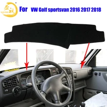 Easysee крышка приборной панели Pad Dashmat коврик с рельефом от солнца шахматная доска ковровые покрытия для Volkswagen старый Jetta